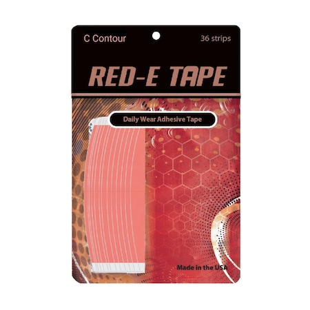 True Tape Red-E Tape Protez Saç Bandı Oval C Contour 1.90 x 7.5 CM