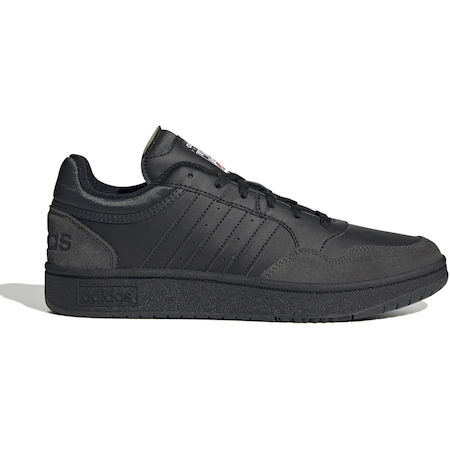 Adidas Hoops 3.0 Erkek Günlük Ayakkabı Hp7946 Siyah 001
