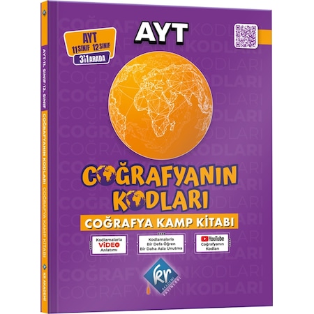 Coğrafyanın Kodları AYT Coğrafya Kamp Kitabı Yeni Baskı