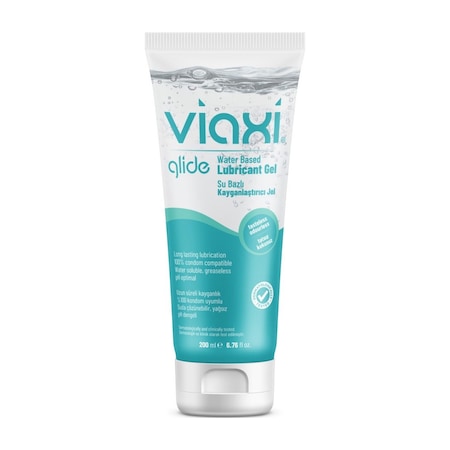 Viaxi Glide Su Bazlı Kayganlaştırıcı Jel 200 ML