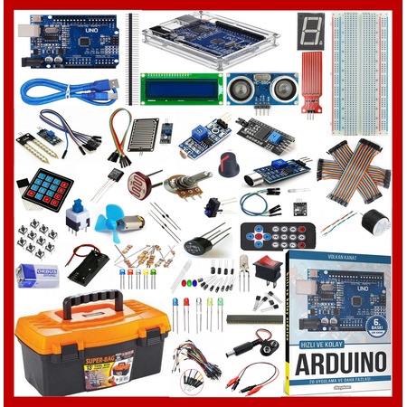 Arduino Seti Arduino Uno R3 Full Başlangıç Seti 84 Parça 274 Adet - OnuAl Fiyat Arşivi