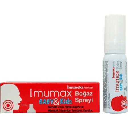 Imumax 3+ Baby Kids 20 ML Boğaz Spreyi