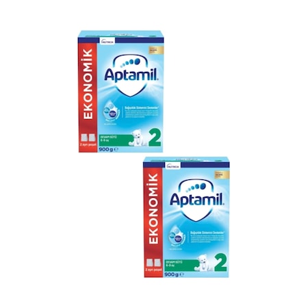 Aptamil 2 Numara Bebek Maması 900 Gr X 2 Adet