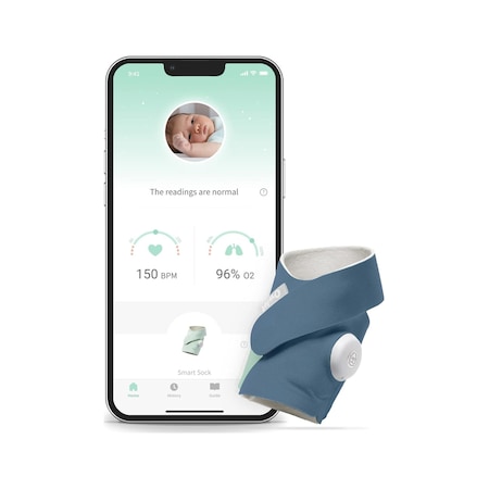 Owlet Smart Sock / Akıllı Çorap Gece Mavisi