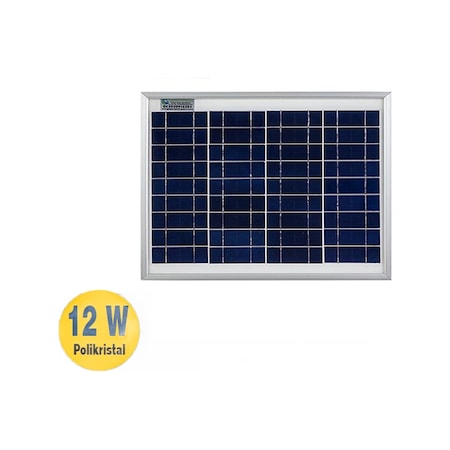 Gesper Energy 12W Watt Polikristal Güneş Paneli - Solar Panel