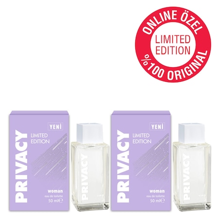 Privacy Limited Edition Kadın Parfüm EDT 2 x 50 ML