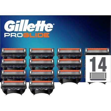 Gillette Fusion Proglide Manual Yedek Tıraş Bıçağı 14'lü