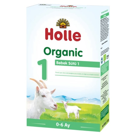 Holle 1 Organik Keçi Sütü Bebek Formülü 0 - 6 Ay 400 G