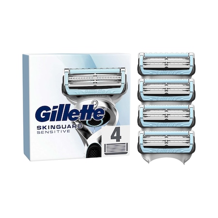 Gillette Skinguard Sensitive 4 Adet Yedek Tıraş Bıçağı