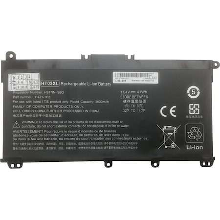 Hp 15-da0001ns, 15-da0001nw, 15-da0001tu Uyumlu Batarya