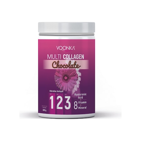 Voonka Chocolate Multi Collagen Powder 380 G