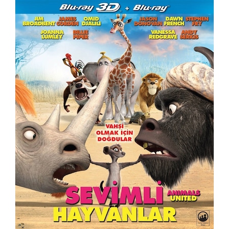 Animals United - Sevimli Hayvanlar 3D+2D Blu-Ray Tek Disk