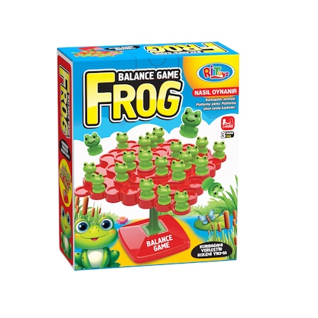 Frog Game Kurbağa Balance Denge Oyunu Oyuncak Kutu Aile Oyunu