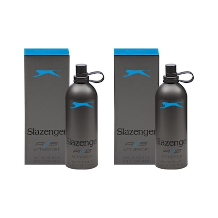 Slazenger Active Sport Erkek Parfüm Mavi EDT 2 x 125 ML