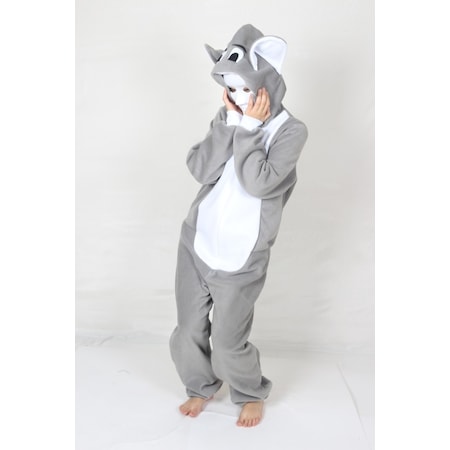 Yetişkin Kigurumi Panda Kostümü Gereksiz Şeyler Hayvan Kostümü