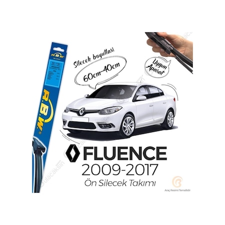 Renault Fluence Muz Silecek Takımı (2010-2018) RBW