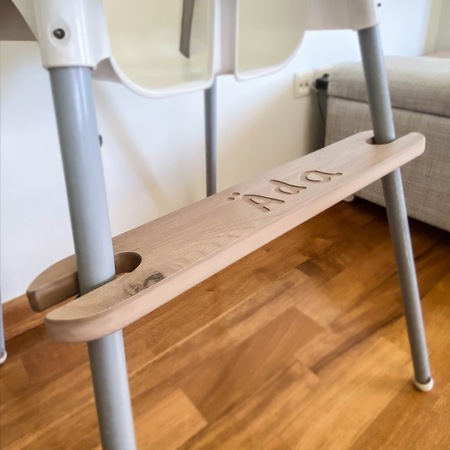 Woode Concept Mama Sandalyesi Ayak Desteği İsime Özel