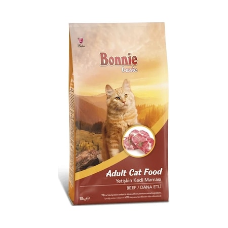 Bonnie Dana Etli Yetişkin Kedi Maması 10 KG