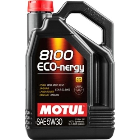 Motul 8100 Eco-Nergy 5W-30 Tam Sentetik Motor Yağı 5 L