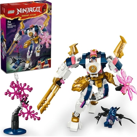 LEGO® Ninjago Sora’nın Teknoloji Elementi Robotu 71807 7+ Yaratıcı Oyuncak Yapım Seti - 209 Parça