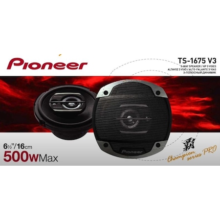 Pıoneer TS-1675V3 Champıon Serıes Pro 80 Rms Hoparlör