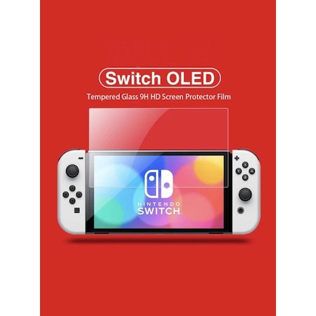 Loges Nintendo Switch Oled Ekran Koruyucu Temperli Cam Premium