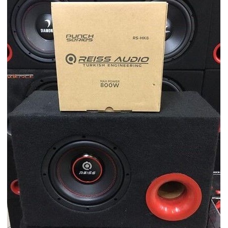 Reiss Audio Rs-Hk8 20 Cm Subwoofer Bas Kabinli 800 Watt Maximum P