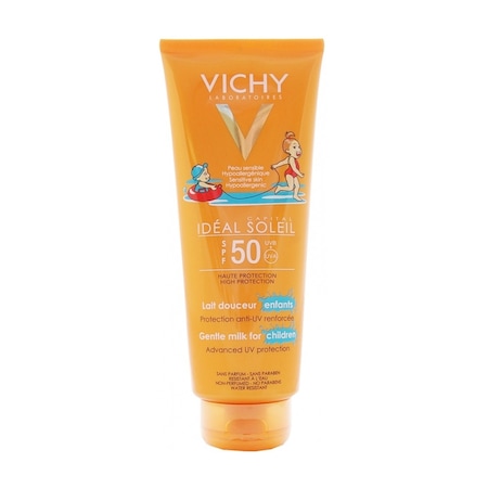 Vichy Ideal Soleil Lait Enfants Çocuk Güneş Koruyucu Süt Spf 50 300 ML