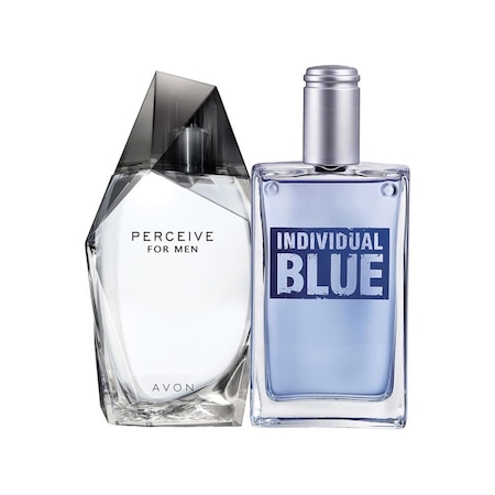 Avon Individual Blue + Perceive Erkek Parfüm EDT 2 x 100 ML