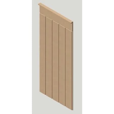 Dekoratif Boyanabilir Duvar Çıtası Duvar Paneli 105x54 6mm Mdf ,