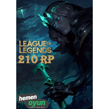 Hemenoyun League Of Legends Lol 210 Rp Riot Points Tr