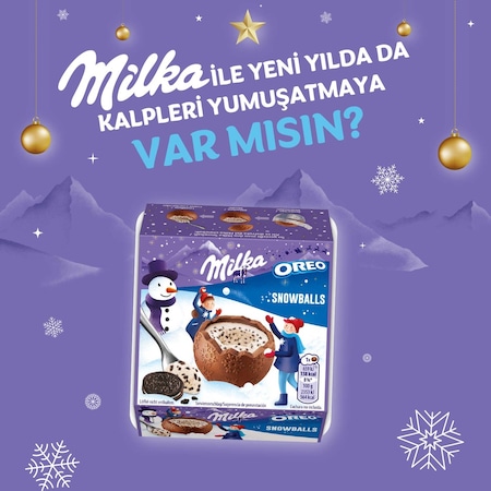 Milka Oreolu Yumurta Yılbaşı Çikolatası 2 x 112 G