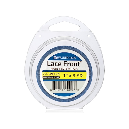 Walker Tape Lace Front Mavi Protez Saç Bandı Rulo (2.5Cmx2.74Cm)