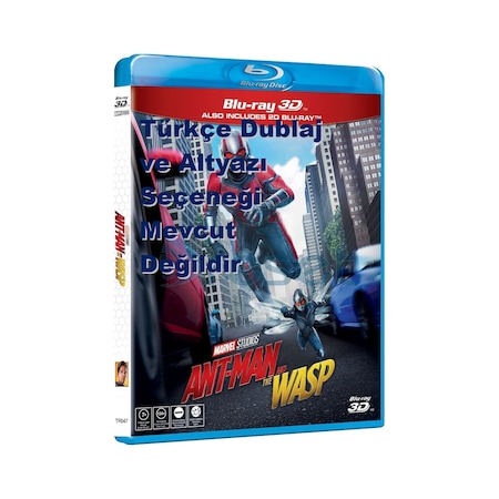 Ant Man And The Wasp - Ant Man Ve Wasp 3D+2D Blu-Ray 2 Diskli