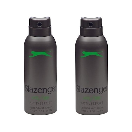 Slazenger Active Sport Yeşil Erkek Sprey Deodorant 2 x 150 ML