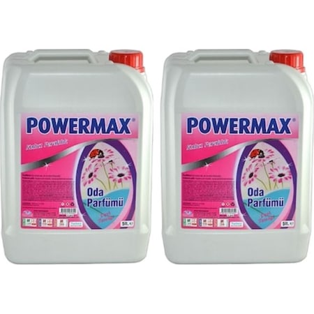 Powermax Oda Parfümü Çiçek Tazeliği 2 x 5 L