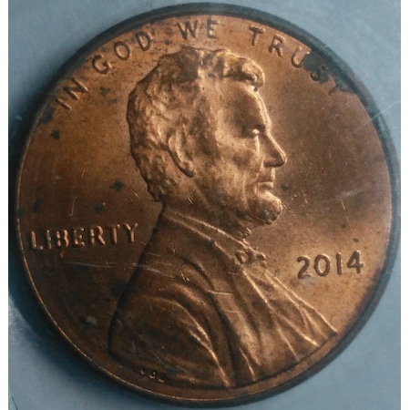 Amerika 2014 Yılı Tedavül 1 Lincoln Cent - Koleksiyonluk