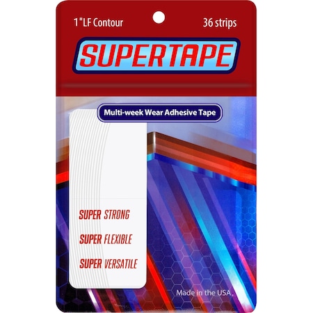 True Tape Supertape Protez Saç Bandı Oval 1LF 2.5 CM x 7.5 CM