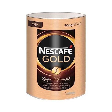 Nescafe Gold Hazır Kahve Teneke 900 G