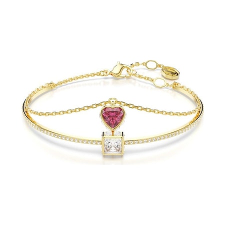 5683835 Swarovski Bilezik Chroma:soft Mb Heart Mul/gos M