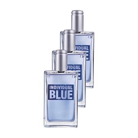 Avon Individual Blue Erkek Parfüm EDT 3 x 100 ML