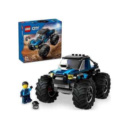 LEGO® City Mavi Canavar Kamyon 60402 5+ Yaratıcı Oyuncak Yapım Seti - 148 Parça