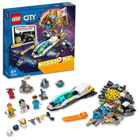 LEGO City 60354 Mars Uzay Aracı Keşif Görevleri 298 Parça