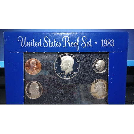 Amerika 1983 Tedavül Seti - Usa Proof Set - Nadir