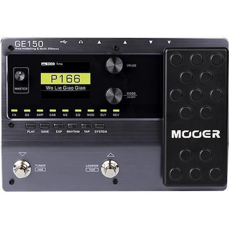 Mooer Ge150 Amfi Modelleme ve Multi Efekt Gitar Pedalı