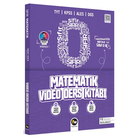 Mert Hoca Zero Serisi Matematik Video Ders Kitabı F10 Yayınlar