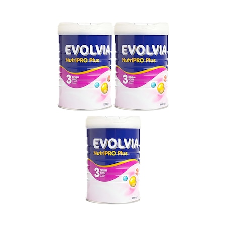 Evolvia Nutripro Plus 3 Bebek Maması 3 x 1000 G