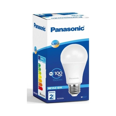 Panasonic Led Lamba 14W - 100W E27 1500 Lümen Beyaz Işık