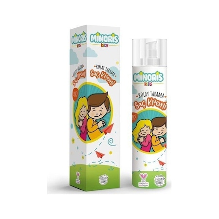 Minoris Kids Organik Kolay Tarama Saç Kremi 200ml-9041620076144