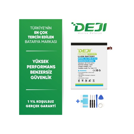 Deji Samsung Galaxy Tab 4 7.0 SM-T231 / T230 / T235 Uyumlu Mucize Batarya